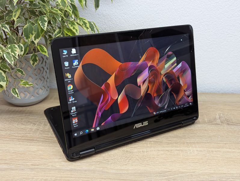 Уцінка!Ноутбук Б/в Asus VivoBook Flip TP301UA:13 Full HD,Intel Core i3-6100U 8 GB DDR3,SSD 128Gb Asus126 фото