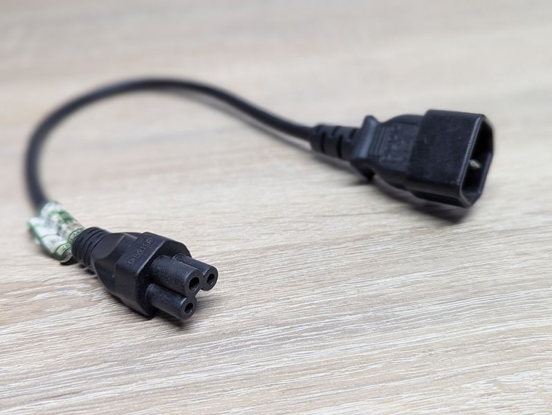 Кабель живлення Apollo AP-304, C14 to C5 35см