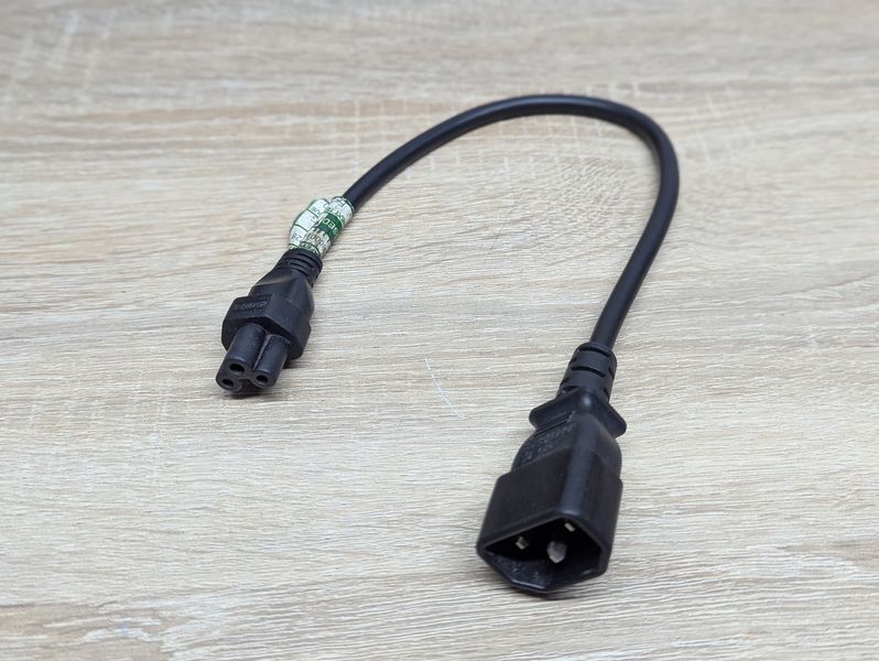 Кабель живлення Apollo AP-304, C14 to C5 35см