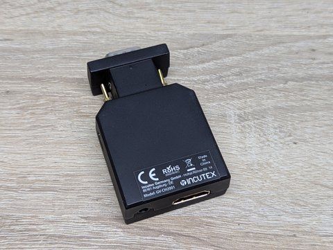Новий Відеоадаптер HDMI на VGA Incutex GV-CH2001