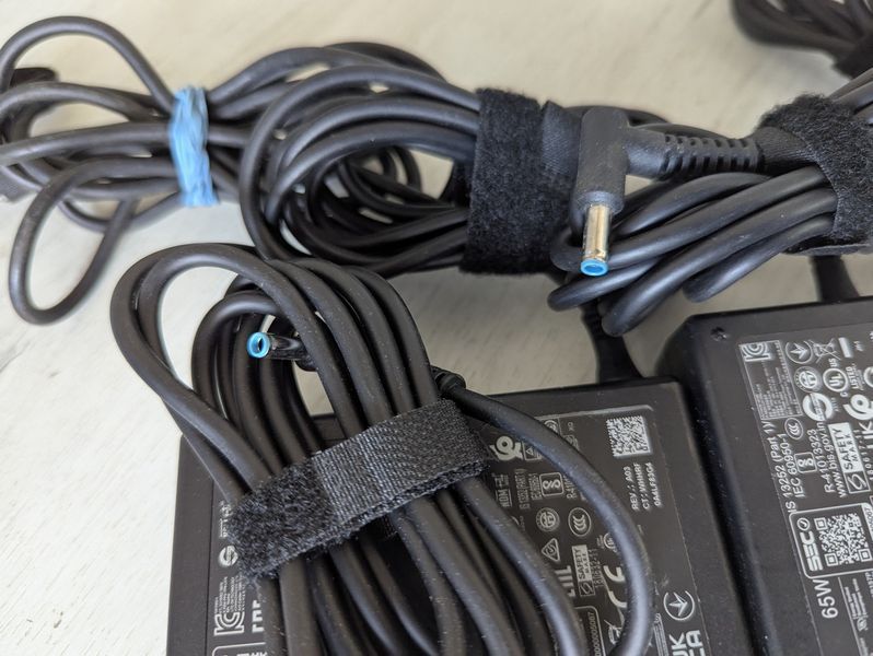 HP Blue+Pin 65w 4.5*3.0 Б/В
