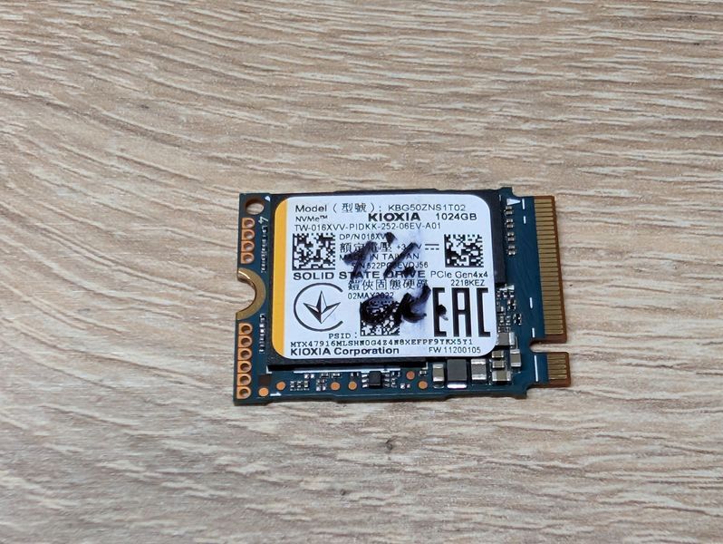SSD Xioxia BG5 1Tb NVMe M.2 2230-2280 Життя 99% Б/В