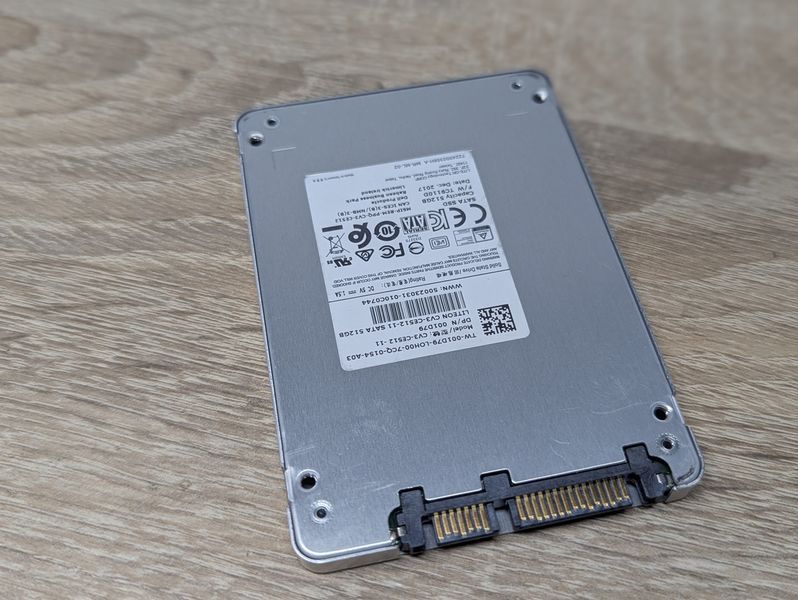 SSD Lite-On 512GB 2.5" Б/В