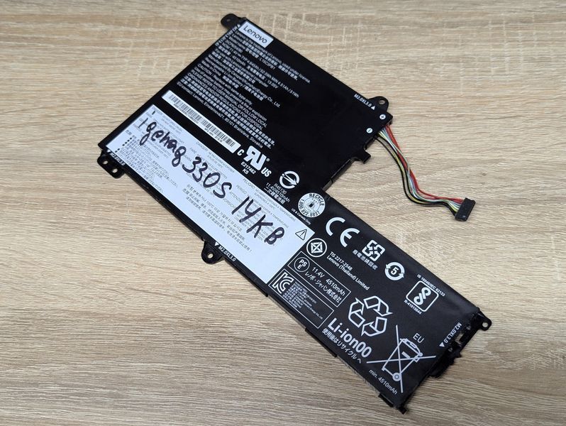 Акумулятор Lenovo L15C3PB1 Б/В