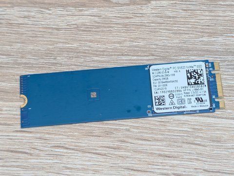 SSD Western Digital PC SN520 256GB NVMe M.2 2280 Життя 99% Б/В