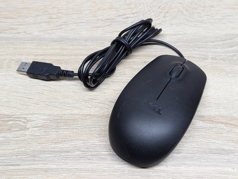 Дротова оптична миша Dell MS111-P Б/В