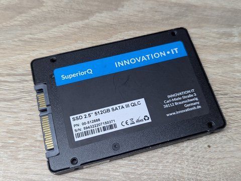 SSD Innovation IT 512Gb 2.5" Б/В