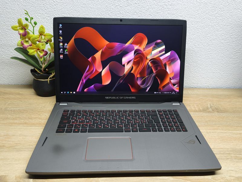 Ноутбук Б/В Asus Strix ROG GL702V:17 Full HD Intel Core i7-7700HQ 16 GB DDR4 NVIDIA GeForce GTX 1070 4Gb SSD 256Gb+HDD 1Tb Asus187 фото