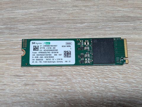 SSD SK hynix BC501 256GB NVMe M.2 2280 Життя 99% Б/В